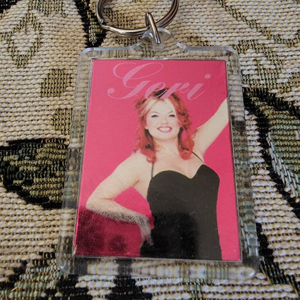 Vintage Spice Girls Ginger/Geri  Key Chain
